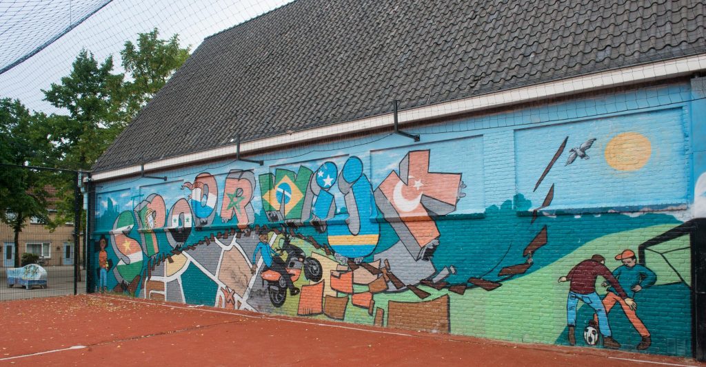 Vlakbij het centrum van Den Haag